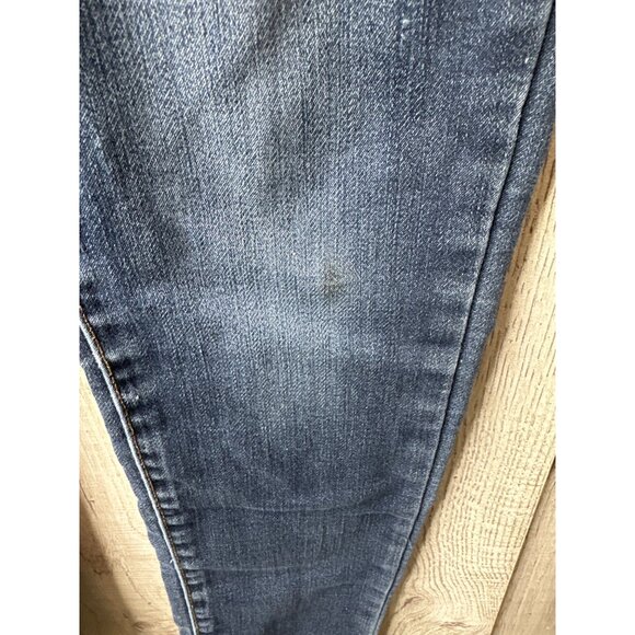 Lot of 3 Jordache Super Skinny Girls Blue Jeans Size 12 Button Fly Stretch Denim - Picture 5 of 12